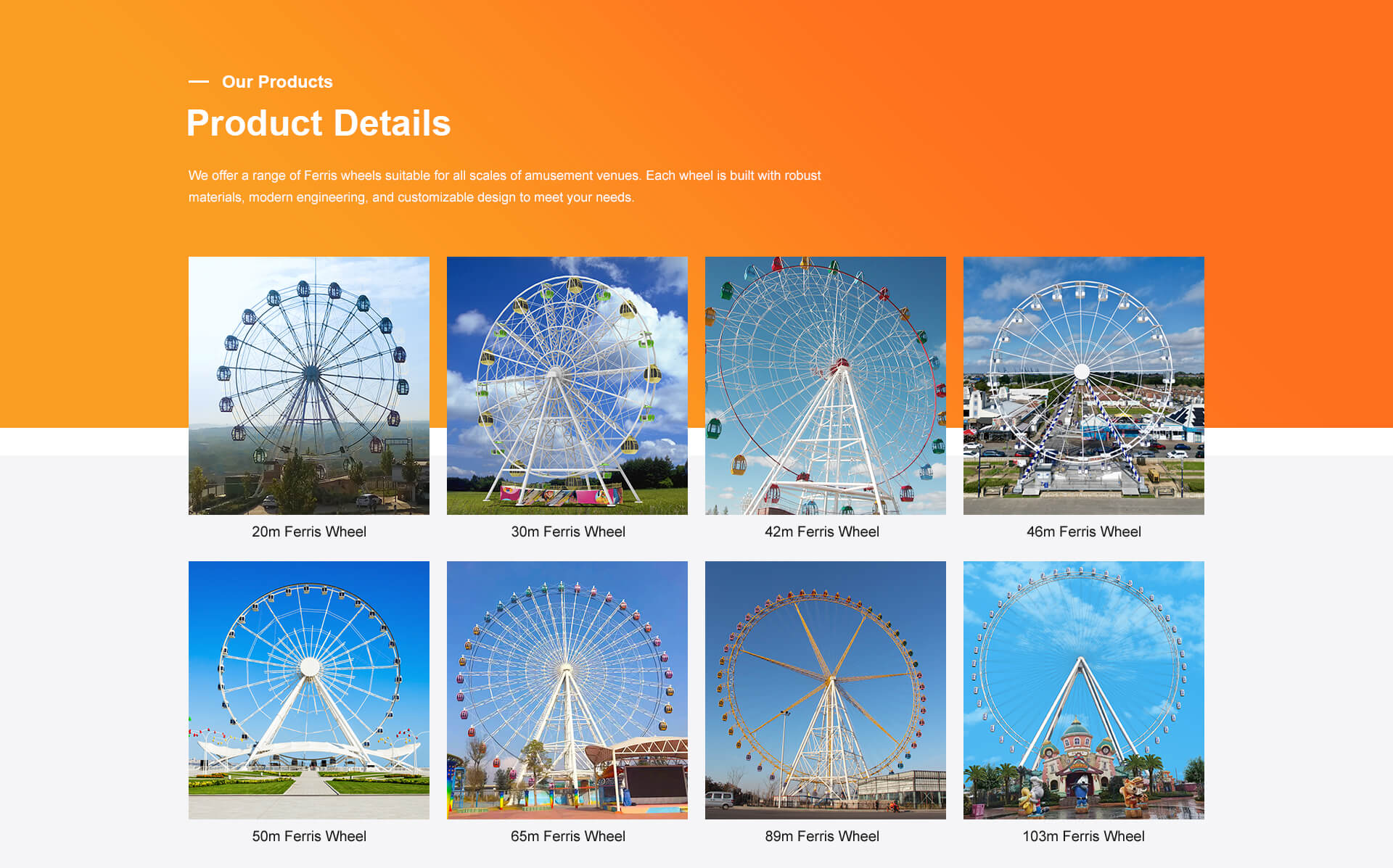 Ferris Wheels for Sale