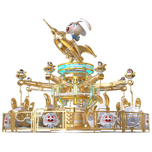 Crazy Rabbit Jumping Machine