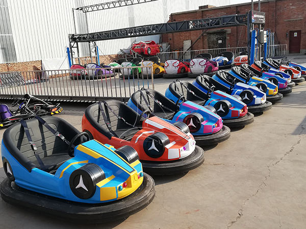 Why there are bumper car amusement equipment in various playgrounds?