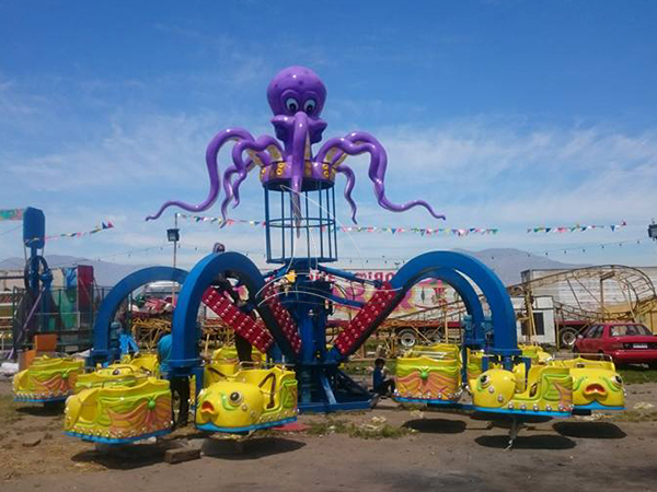 Amusement Octopus Rides