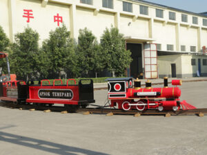 New Style Simulated Steam Track Train Ride