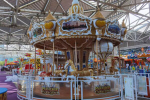 16 seats luxury carousel rides