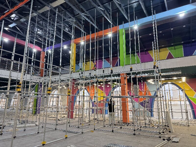 Uzbekistan Indoor Playground Installation Site Photo 1